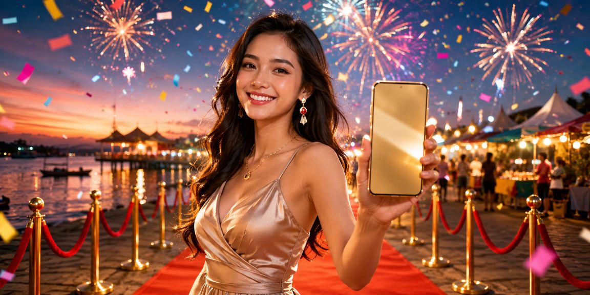 Pengguna Malaysia menyertai loteri dalam talian dengan semangat positif